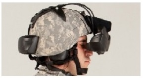 Miniature 60Ghz Wireless Video Interface Devices with OLED Displays and Motor Control - Virtual Reality Training Platform for Military Applications